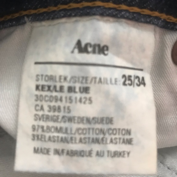 ACNE STUDIOS HEP PURE JEANS - Picture 6 of 6